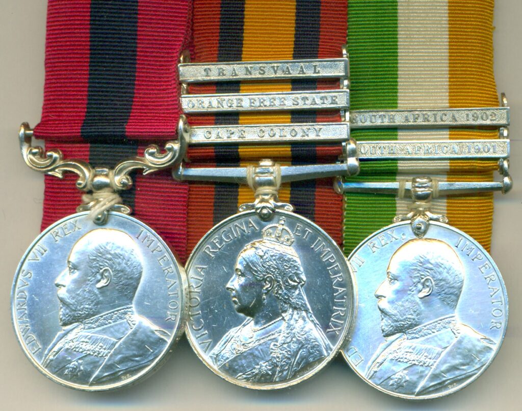 Distinguished Conduct Medal Edw.VII, ( 2978 Clr, Serjt. J.H. Ansley Rl